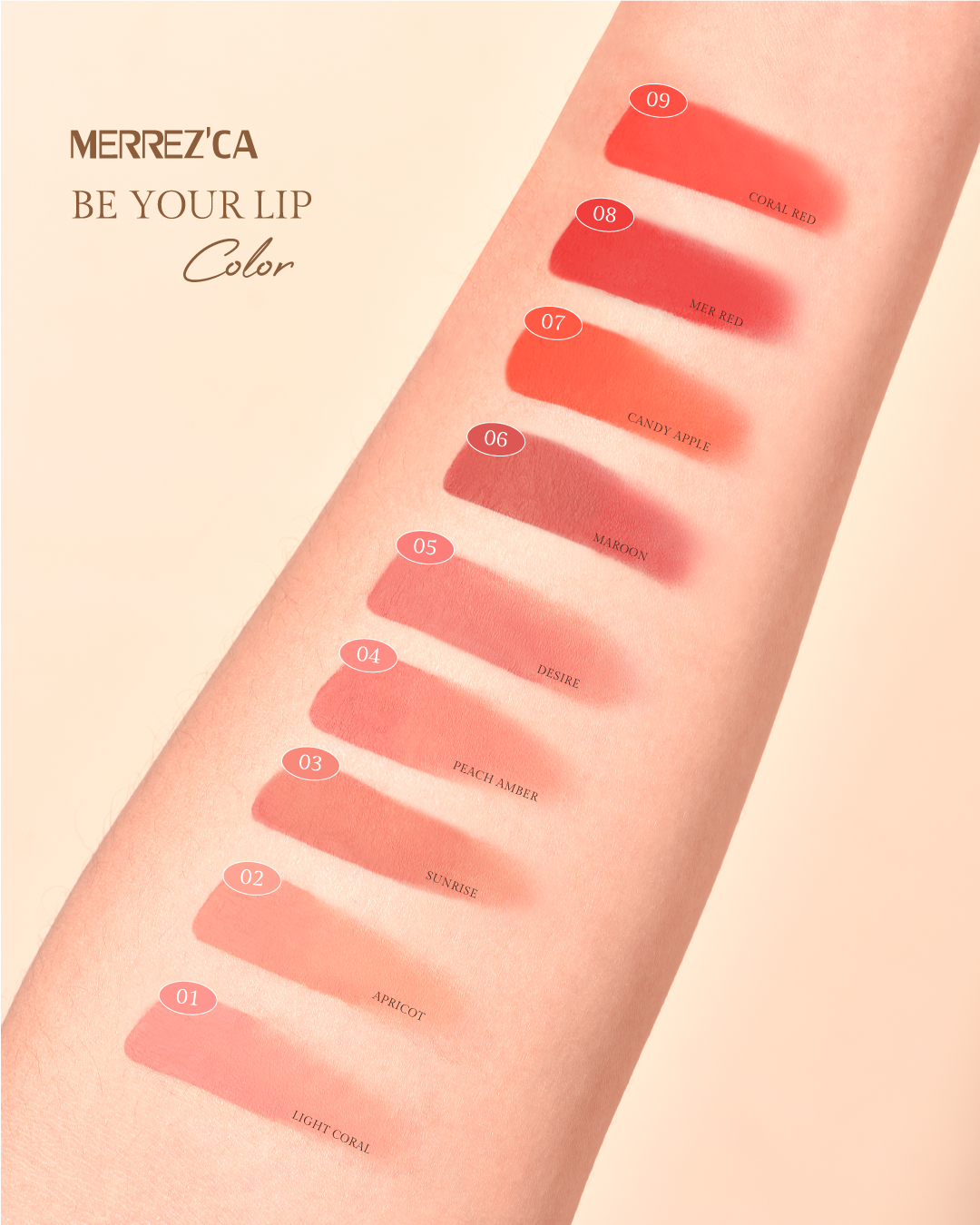Merrezca Be Your Lip Color